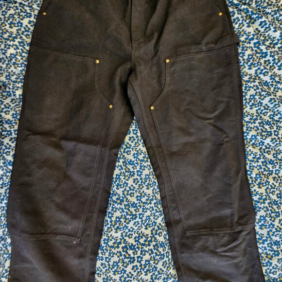 Carhartt Loose Fit Firm Duck Double-Front Utility Work Pant - Picture 6 of 11